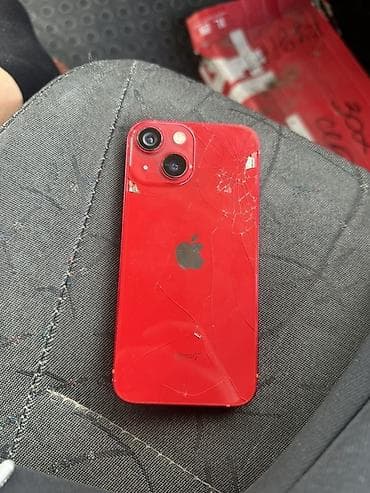 IPhone 13 mini, цвет Product(RED), 128 ГБ akb 100 трутон фейс работает