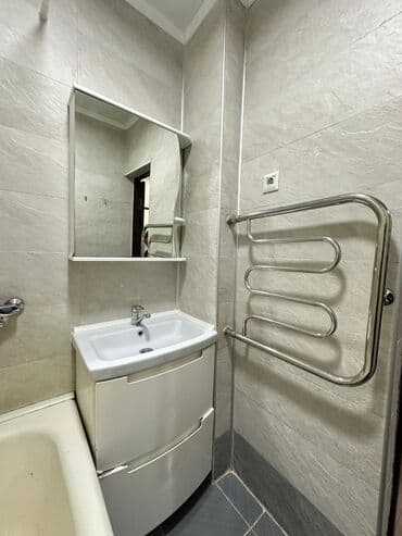 квартира ош нурзаман: 2 комнаты, 58 м², Индивидуалка, 4 этаж, Евроремонт — 10