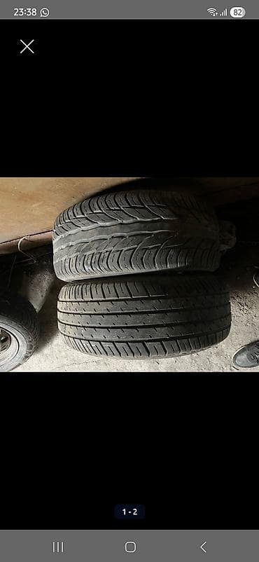 225 70 15 лето: Пара летних шин 225/60 R15 96V. - Тип: летние, радиальные - Размер — 1