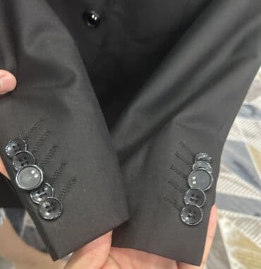 турецкая обувь из натуральной кожи: Продается костюм(пиджак+брюки)носили мало,размер 48,производство — 18
