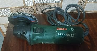 Б/у, От электросети, Bosch, 125 мм, 800 Вт, 11000 об/мин
