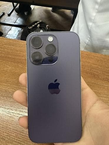 IPhone 14 Pro, Б/у, 128 ГБ, Deep Purple, 77 %