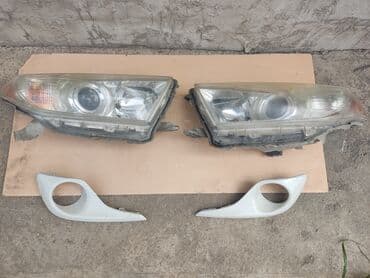 запчасти на тойота хайлендер: Тойота Хайлендер 2012года, фары оригинал стекло, начинка целая, ушки — 1