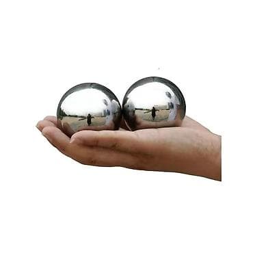 Стальные массажные шары для рук (пара) антистресс - Материал