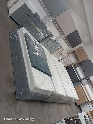 Односпальные кровати с железным каркасом матрас пол ортопед Размер