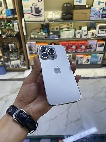 aoc 27: IPhone 15 Pro, Серебристый, Коробка — 3