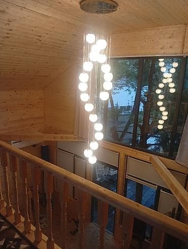 Современная сантехника и освещение для загородного дома/бани -