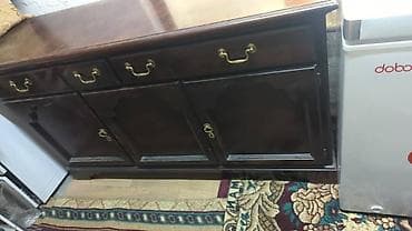 table study: Стол и стул для зала, Б/у, Самовывоз, цвет - Коричневый — 10