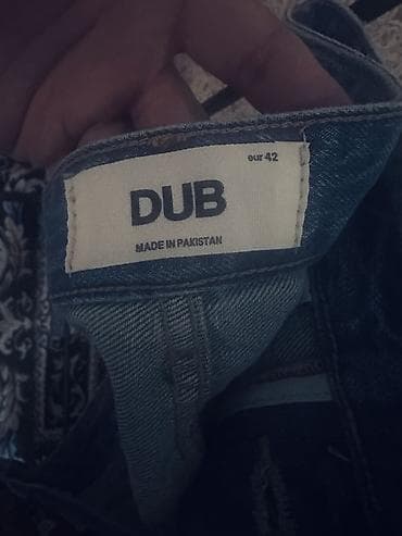 жалал абад кийимдер: Джинсы DUB, Made in Pakistan - Европейский размер: EUR 42 (см. ярлык — 3