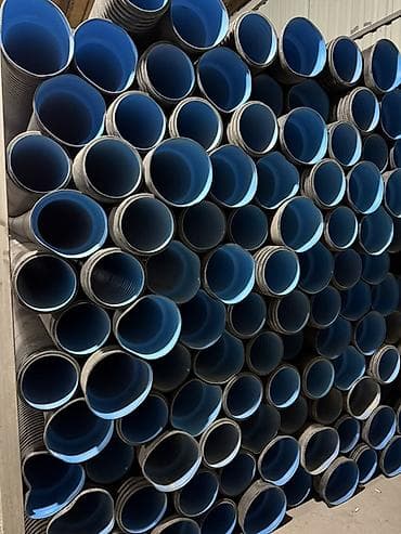 полетилен: Труба для канализации Материал: Полиэтилен низкого давления (ПНД), Диаметр: 150 мм — 1