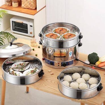 мантоварка бамбук: Мантыварка - пароварка промышленная 4 яруса В наличии: 47см 52 см — 9