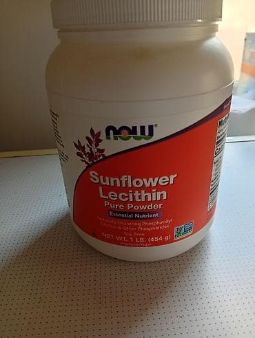 Велосипеды: NOW Foods Sunflower Lecithin — чистый порошок подсолнечного лецитина — 1