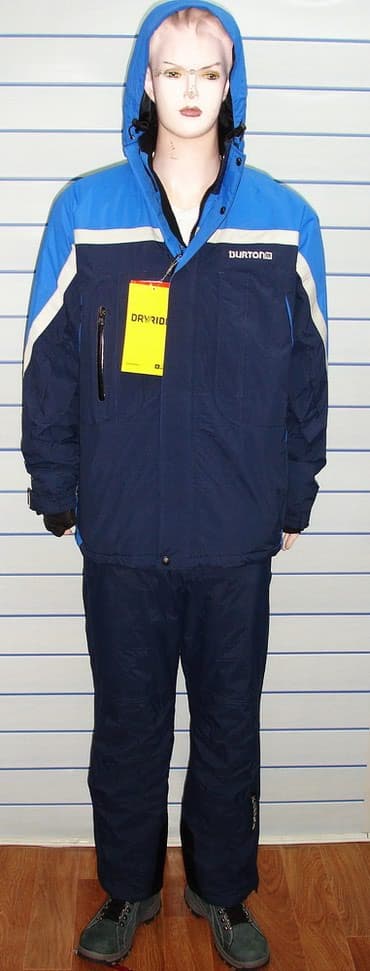 active: Костюм, Burton, Новый, С утеплителем, Манжеты на рукавах, Двухслойная ткань, Удлинённая куртка — 2