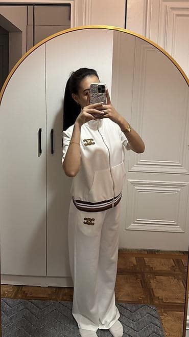 спартивная одежда: Женский спортивный костюм, 2 предмета: - Верх: джемпер на молнии с — 1