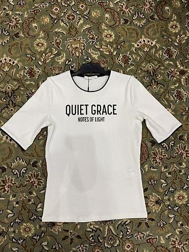 Футболка, Облегающая модель, Zara, Новый, M