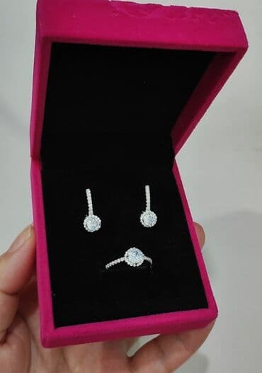 свадебные наборы ручной: Серебро 925 пробы Размеры имеются Для заказа пишите на Ватсапп — 2