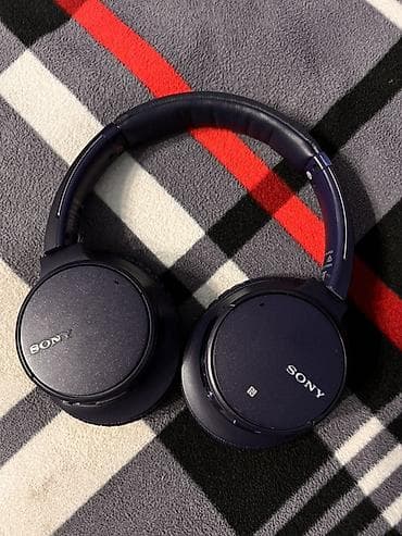 Беспроводные полноразмерные наушники: Sony, Б/у — 1