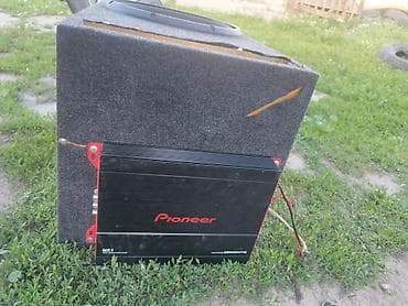 боковые: Сабвуфер Pioneer в корпусе + усилитель Комплект для автозвука: - — 3