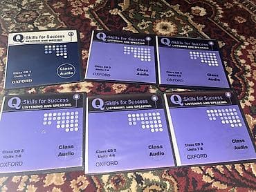 CD, DVD диски: Продам оригинальные аудиодиски Oxford Q: Skills for Success Level 4. В — 1