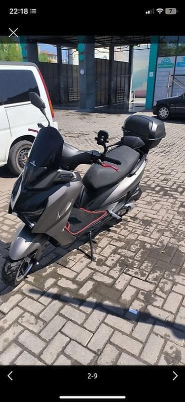 мото 110: ОБМЕН НА АЙФОН ВЫШЕ 13✅✅/макси-скутер городского класса — 1