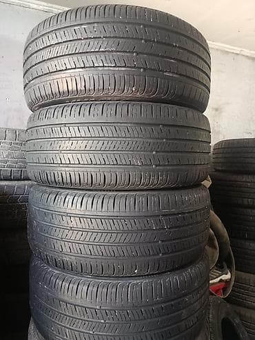 Шины 225 / 55 / R 16, Лето, Б/у, Комплект, Легковые, Корея, Kumho