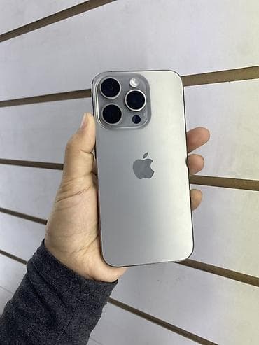 IPhone 15 Pro, 256 ГБ, Natural Titanium, 81 %