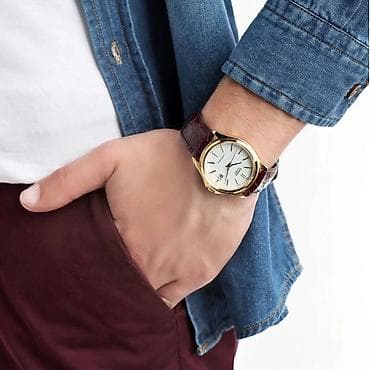 Кол сааттар: Мужские классические часы ! Модель: MTP-1183Q ___ Механизм - — 2