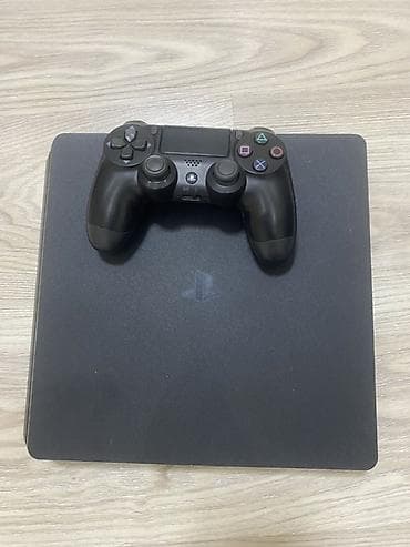 ps 4: PlayStation 4 Slim + контроллер DualShock 4 - Игровая приставка Sony — 1