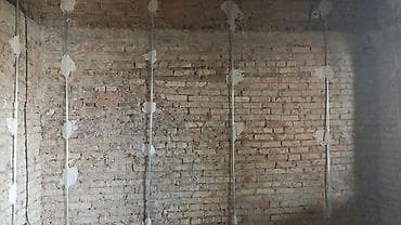 work emotion: Штукатурные работы по маякам - Выравнивание стен по маякам под — 6