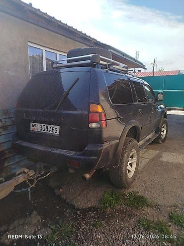 man tgx: Mitsubishi Pajero Sport: 2002 г., 3 л, Автомат, Газ, Внедорожник — 6
