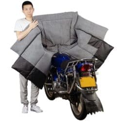 дом вещи: #моточехол #мотонакидка #утепленный чехол намотоцикл #защита от холода — 2