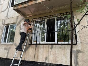 установка бронированные двери: Кованые и сварные решетки на окна - Изготовление и монтаж оконных — 21
