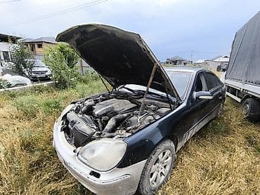 мотор 2: Бензиновый мотор Mercedes-Benz 3.2 л, Б/у — 2