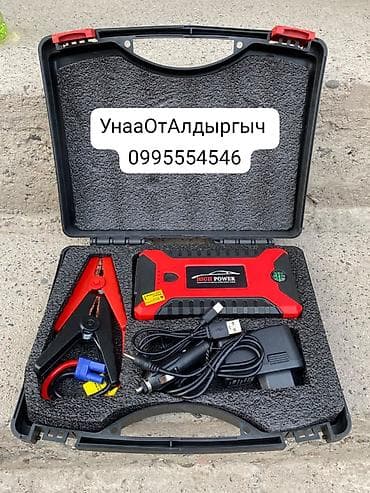 jump starter: Авто повербанк Пуско-зарядное устройство High Power в комплекте кейс — 1