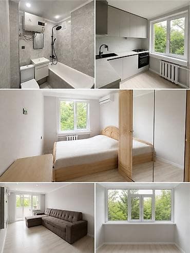 2 room flat: 2 комнаты, 43 м², 104 серия, 2 этаж, Евроремонт — 4