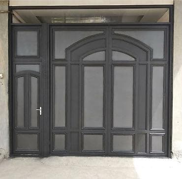 south gate: Варота варота варота навес решотка топчаны оградки дверь и другие — 7