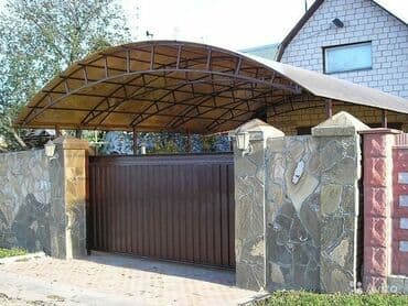 ограда: Варота Варота навес навес топчан ограда ферма жана башкаларды ортомчу — 9