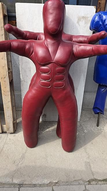 футы тхэквондо: Тренировочный манекен для единоборств - Форма «человека» с головой — 1