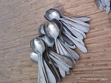 кружки набор: Продам столовые приборы СССР Большой набор: — ложки большие ~52 шт — — 2