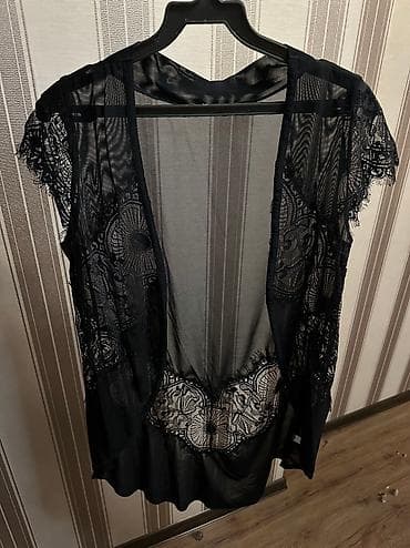 размер не подошел: Продаю очень красивую накидку,размер подойдет на S и М,качество — 1