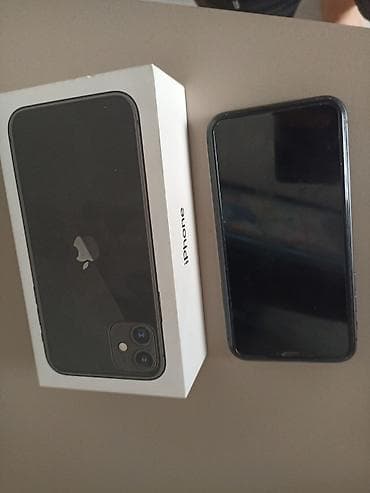 IPhone 11, Б/у, 128 ГБ, Черный, 79 %