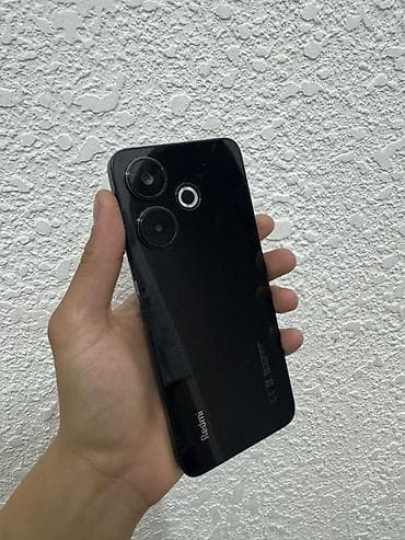 Redmi, Redmi 13, Б/у, 256 ГБ, цвет - Черный, 2 SIM