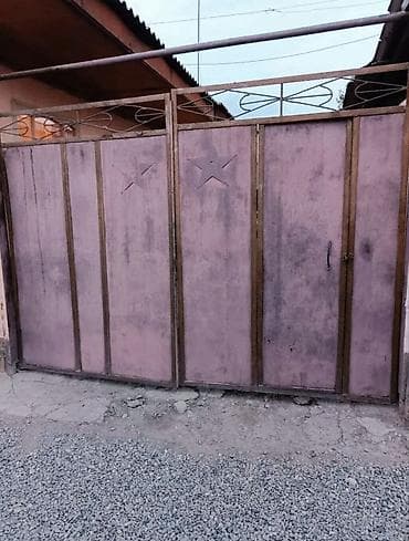 строительные лестницы: Металлические распашные ворота с калиткой. Дарбаза сатылат даяр таза — 1