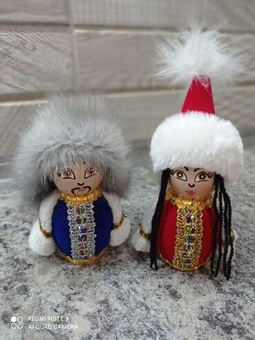 продаю куклы: Керамические национальные куклы- сувениры, производство Кыргызстан — 5