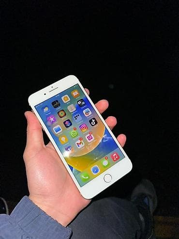 iphone наушники: IPhone 8 Plus, Б/у, 64 ГБ, Золотой, 100 % — 1