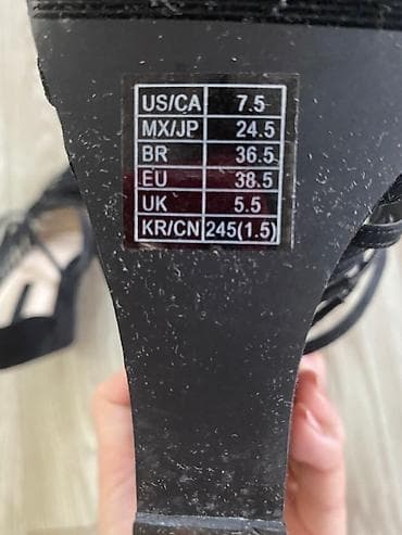 Босоножки, сандалии, шлепанцы: Босоножки брендовые forever 21, покупала заграницей, 38 размер — 3