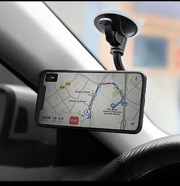 Магнитный автомобильный держатель для смартфона HOCO (на присоске)