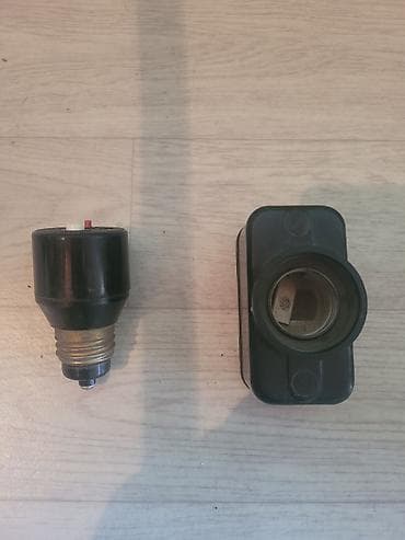 Оңдоп-түзөө жана курулуш: Переходник-патрон с розеткой и пробкой-автоматом (советского образца) — 1