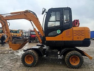 Транспорт: Экскаватор, Hengte, 2017 г., Дөңгөлөктүү — 1