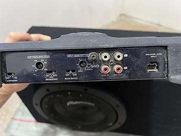 Автоунаа электроникасы: Оригинальный сабвуфер Pioneer и усилитель Kenwood для автомобиля — 5